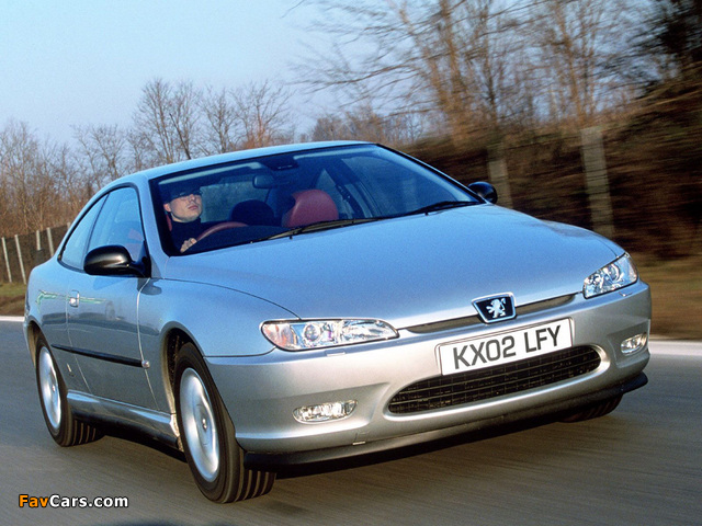 Peugeot 406 Coupe UK-spec 1997–2003 images (640 x 480)