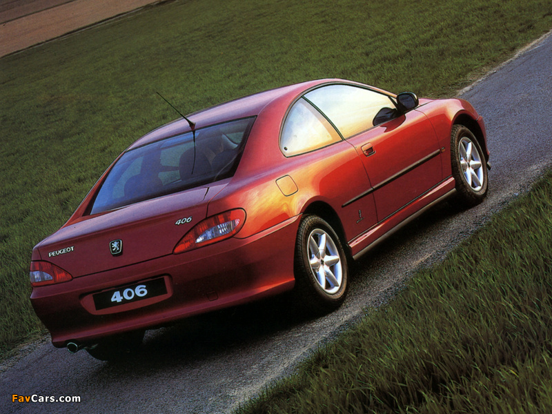 Peugeot 406 Coupe 1997–2003 photos (800 x 600)