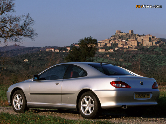 Peugeot 406 Coupe 1997–2003 wallpapers (640 x 480)