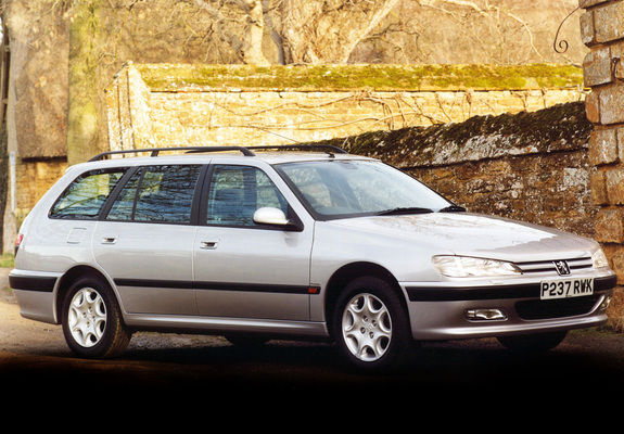 Peugeot 406 Break UK-spec 1999–2004 images