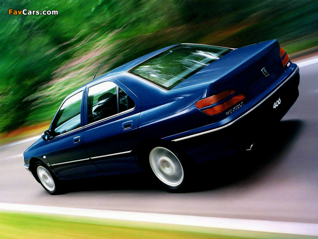 Peugeot 406 Sedan UK-spec 1999–2004 images (640 x 480)