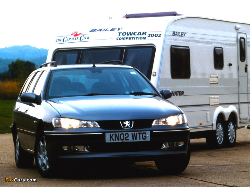 Peugeot 406 Break UK-spec 1999–2004 pictures (800 x 600)