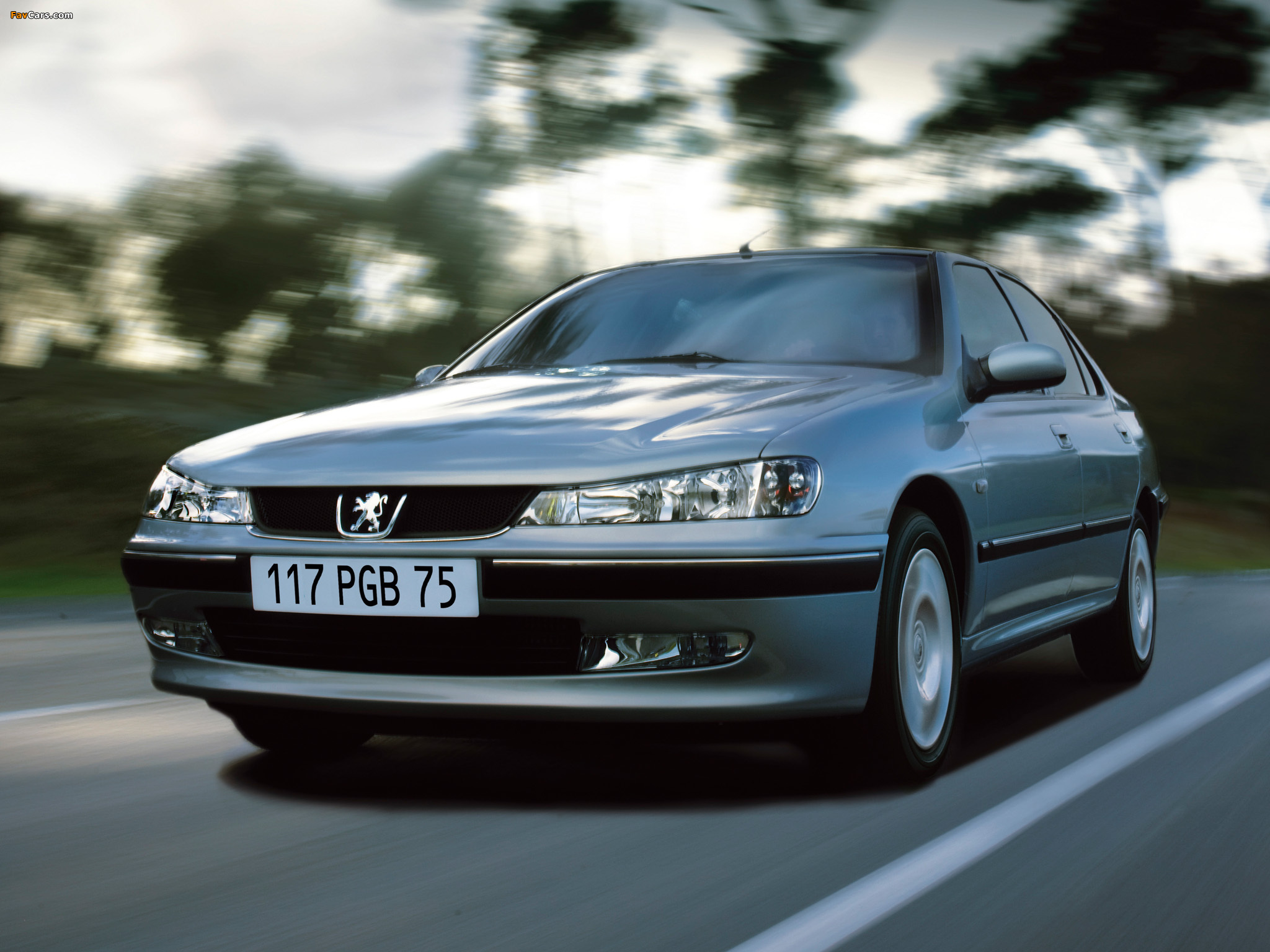 Peugeot 406 Sedan 1999–2004 wallpapers (2048 x 1536)