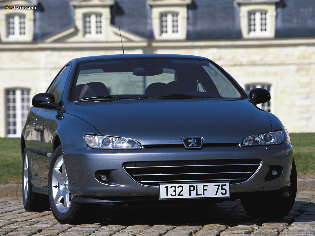 Peugeot 406 Coupe 2003–04 images (1024 x 768)