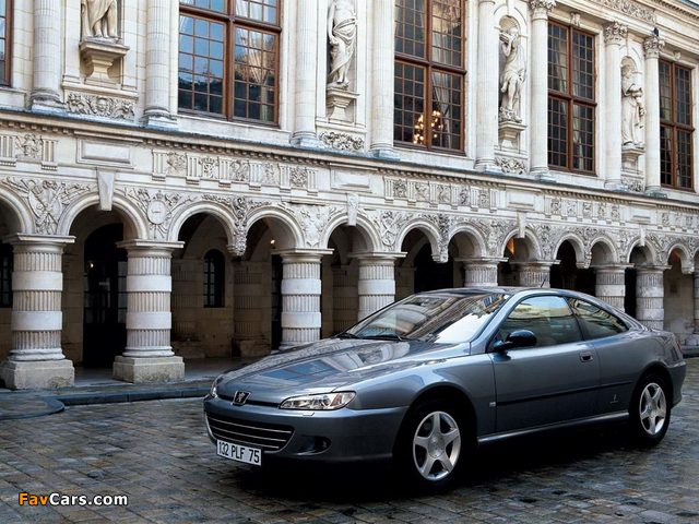 Peugeot 406 Coupe 2003–04 photos (640 x 480)