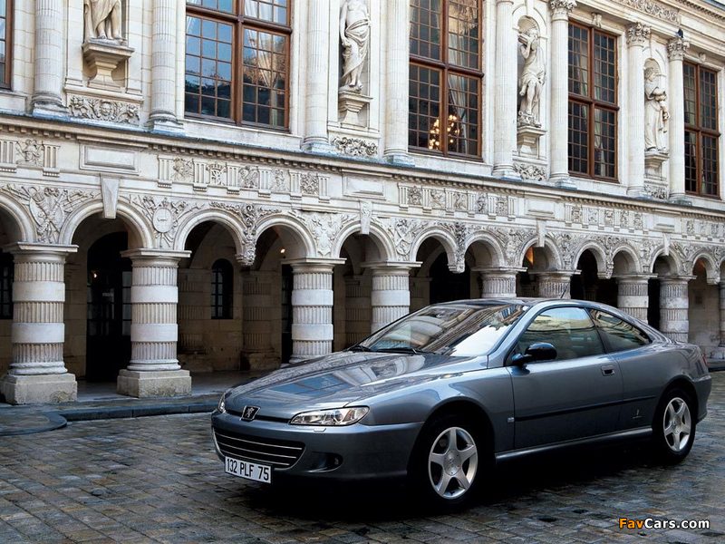 Peugeot 406 Coupe 2003–04 photos (800 x 600)