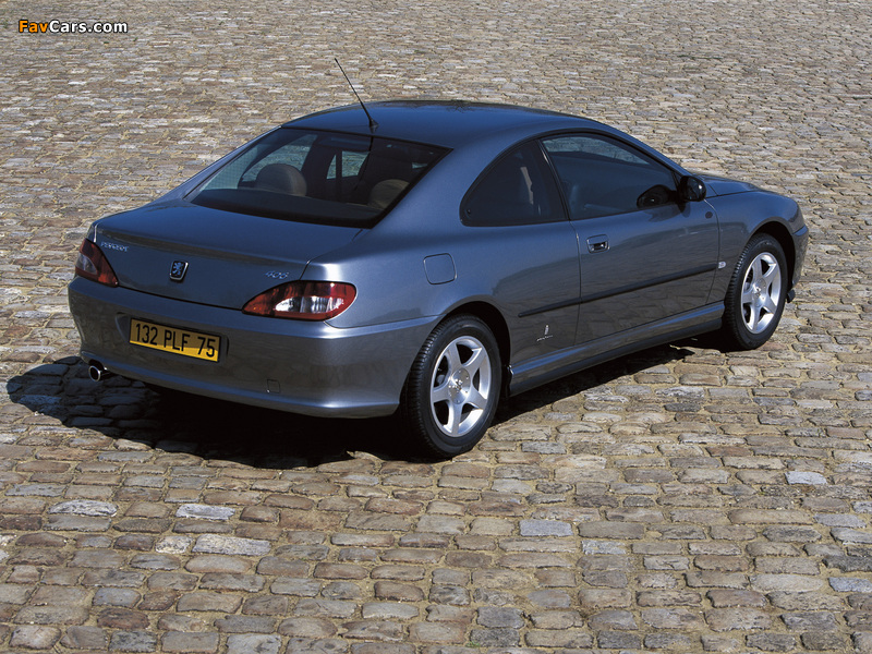 Peugeot 406 Coupe 2003–04 photos (800 x 600)