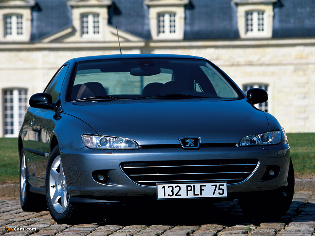 Peugeot 406 Coupe 2003–04 pictures (1024 x 768)