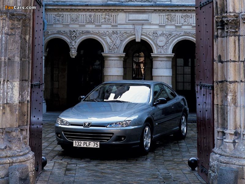 Peugeot 406 Coupe 2003–04 wallpapers (800 x 600)