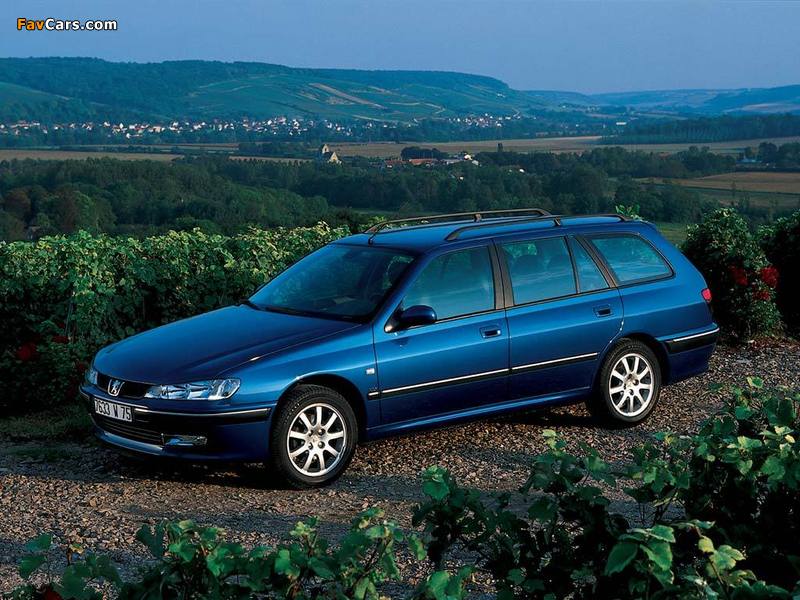 Photos of Peugeot 406 Break 1999–2004 (800 x 600)