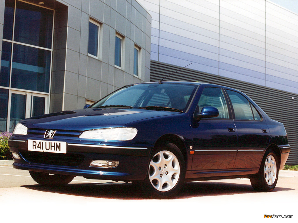 Pictures of Peugeot 406 Sedan UK-spec 1995–99 (1024 x 768)
