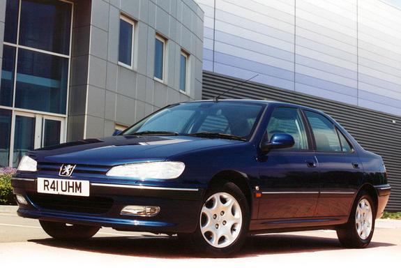 Pictures of Peugeot 406 Sedan UK-spec 1995–99