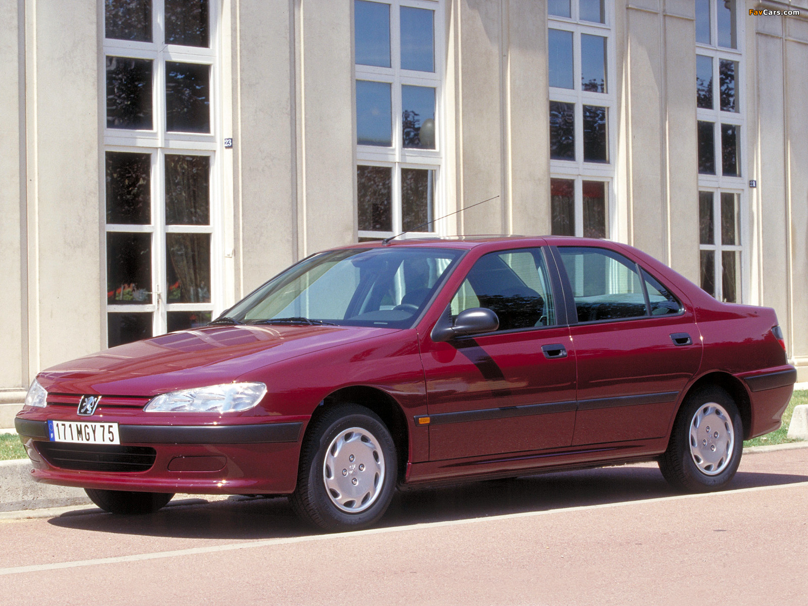 Peugeot 406 Sedan 1995–99 wallpapers (1600 x 1200)