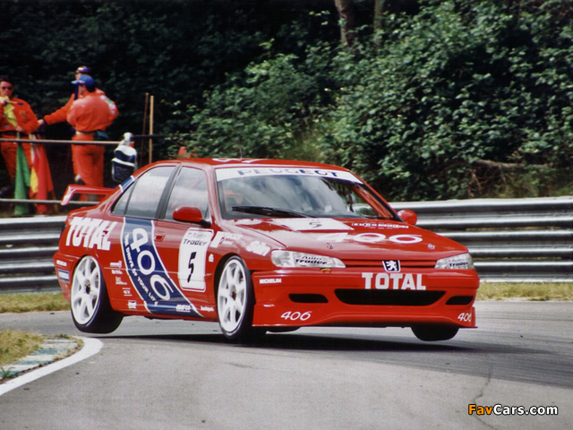 Peugeot 406 BTCC 1996–99 wallpapers (640 x 480)