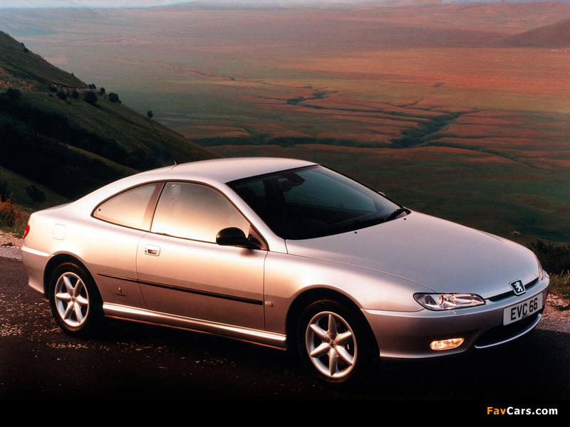 Peugeot 406 Coupe UK-spec 1997–2003 wallpapers (800 x 600)