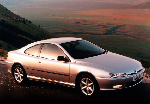 Peugeot 406 Coupe UK-spec 1997–2003 wallpapers