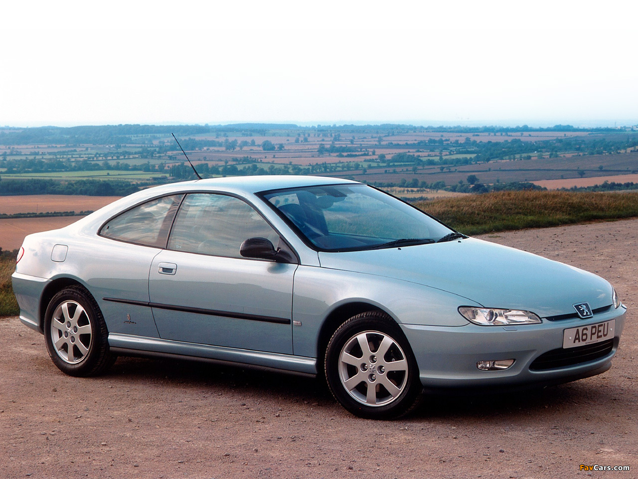 Peugeot 406 Coupe UK-spec 1997–2003 wallpapers (1280 x 960)