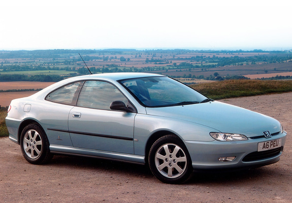 Peugeot 406 Coupe UK-spec 1997–2003 wallpapers