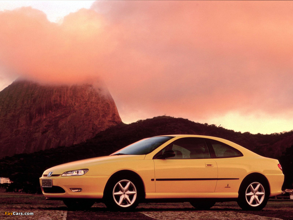 Peugeot 406 Coupe 1997–2003 wallpapers (1024 x 768)