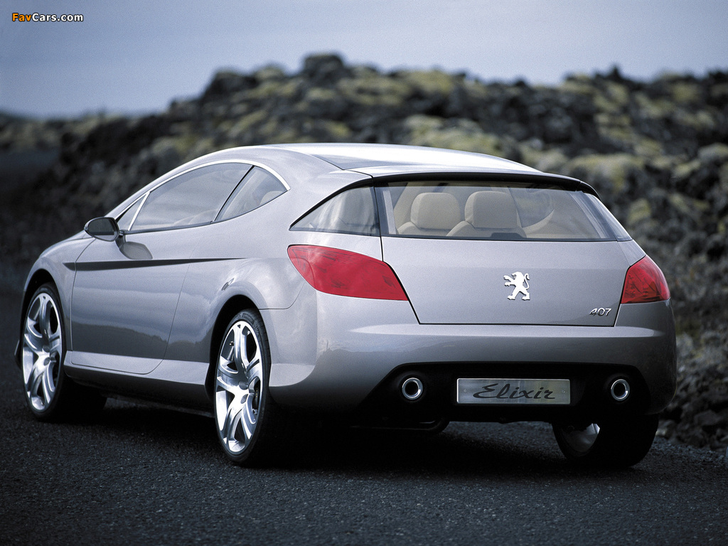Images of Peugeot 407 Elixir Concept 2003 (1024 x 768)
