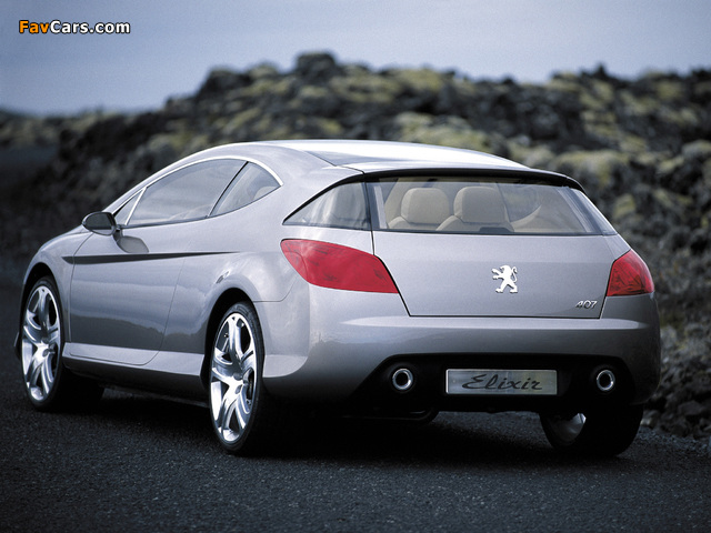 Images of Peugeot 407 Elixir Concept 2003 (640 x 480)