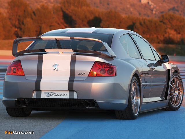 Images of Peugeot 407 Silhouette Concept 2004 (640 x 480)