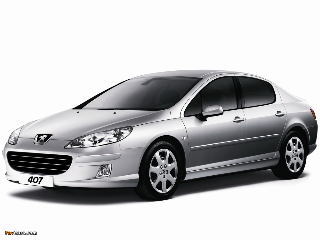 Images of Peugeot 407 Sedan 2004–08 (1024 x 768)