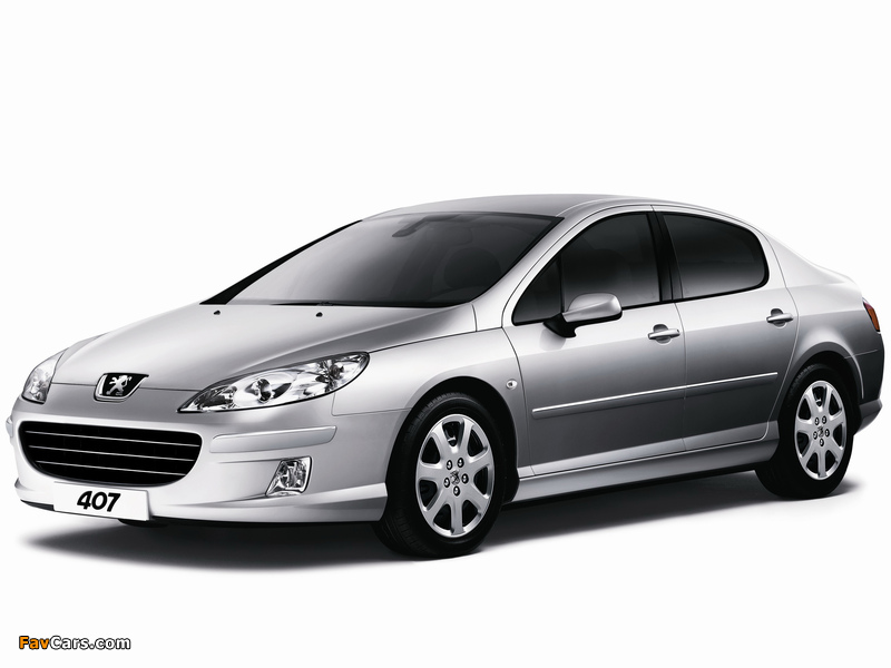 Images of Peugeot 407 Sedan 2004–08 (800 x 600)