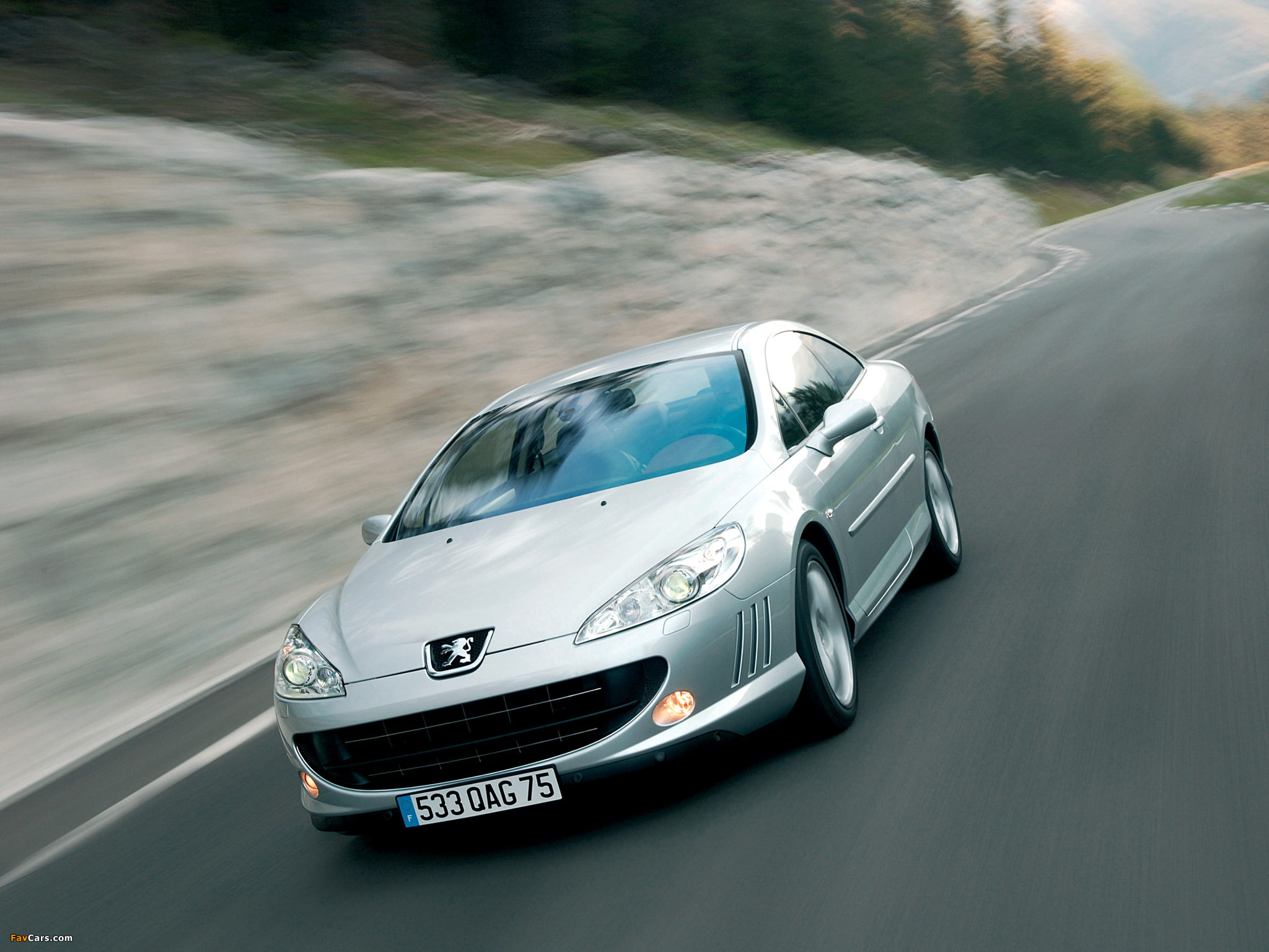 Images of Peugeot 407 Coupe 2005–10 (2048 x 1536)