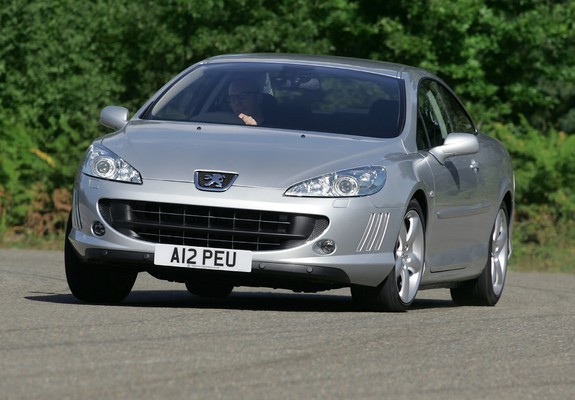 Images of Peugeot 407 Coupé UK-spec 2005–11