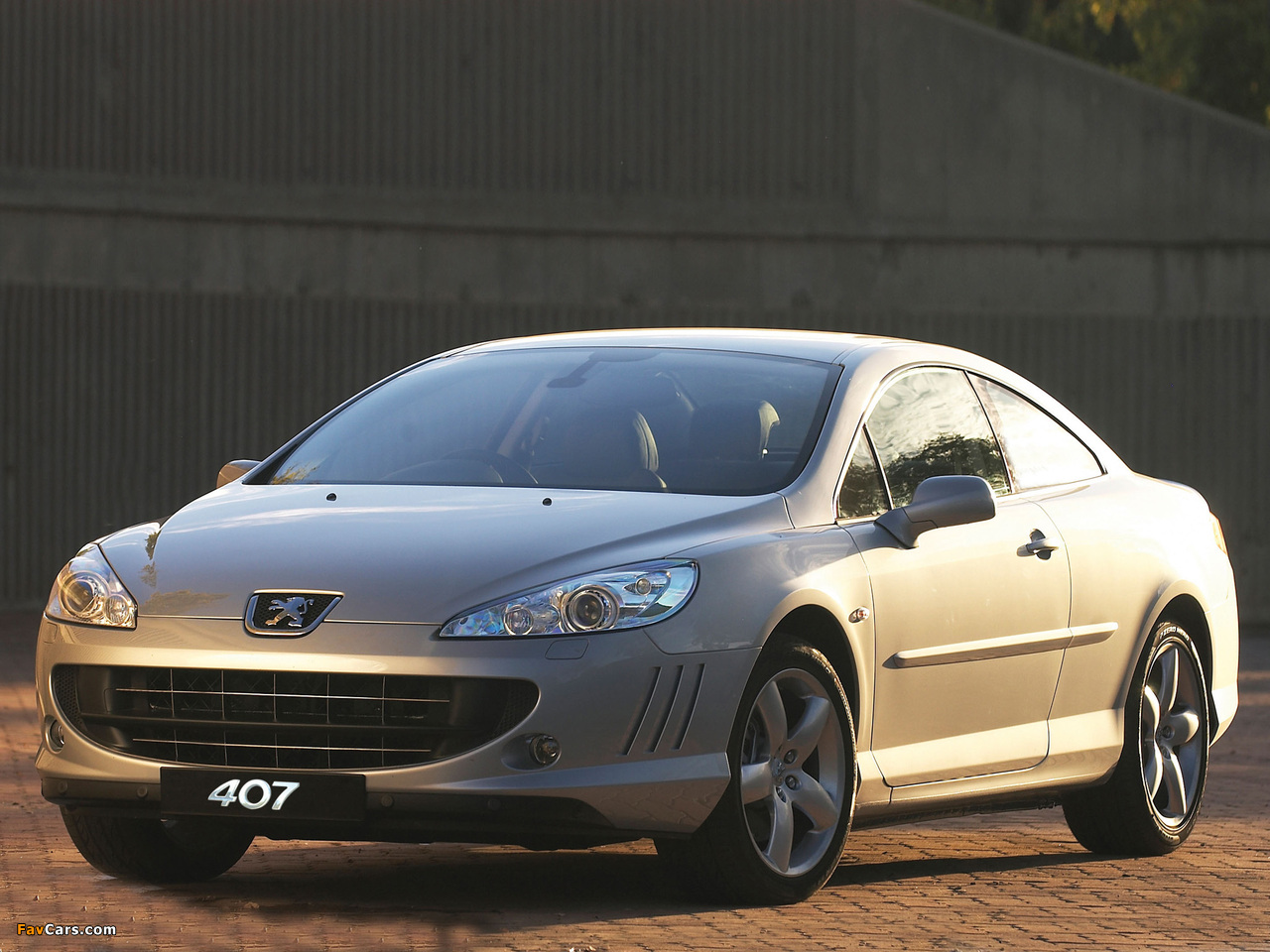 Images of Peugeot 407 Coupé ZA-spec 2006–09 (1280 x 960)