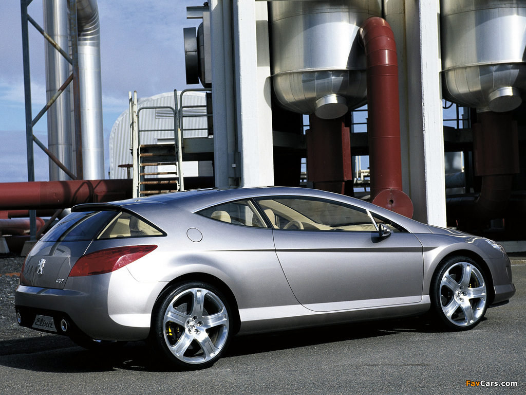 Peugeot 407 Elixir Concept 2003 wallpapers (1024 x 768)