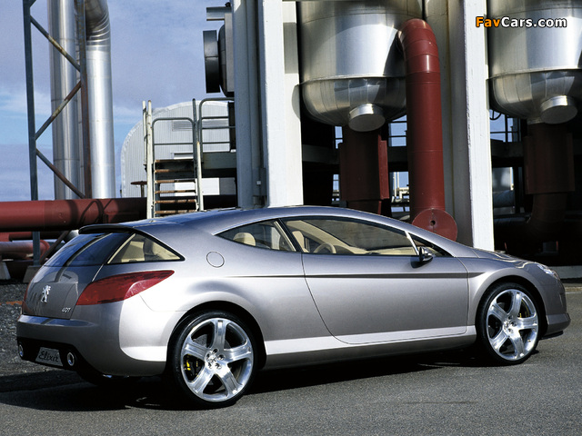 Peugeot 407 Elixir Concept 2003 wallpapers (640 x 480)