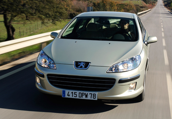 Peugeot 407 Sedan 2004–08 images