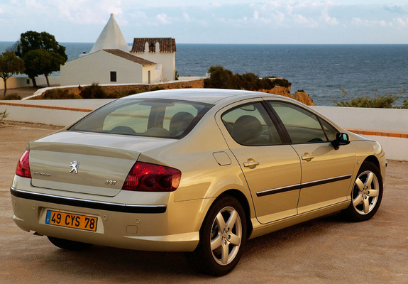 Peugeot 407 Sedan 2004–08 pictures