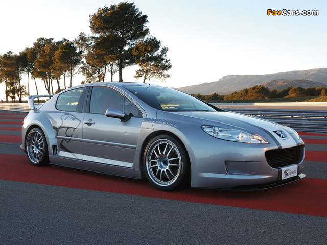 Peugeot 407 Silhouette Concept 2004 wallpapers (640 x 480)