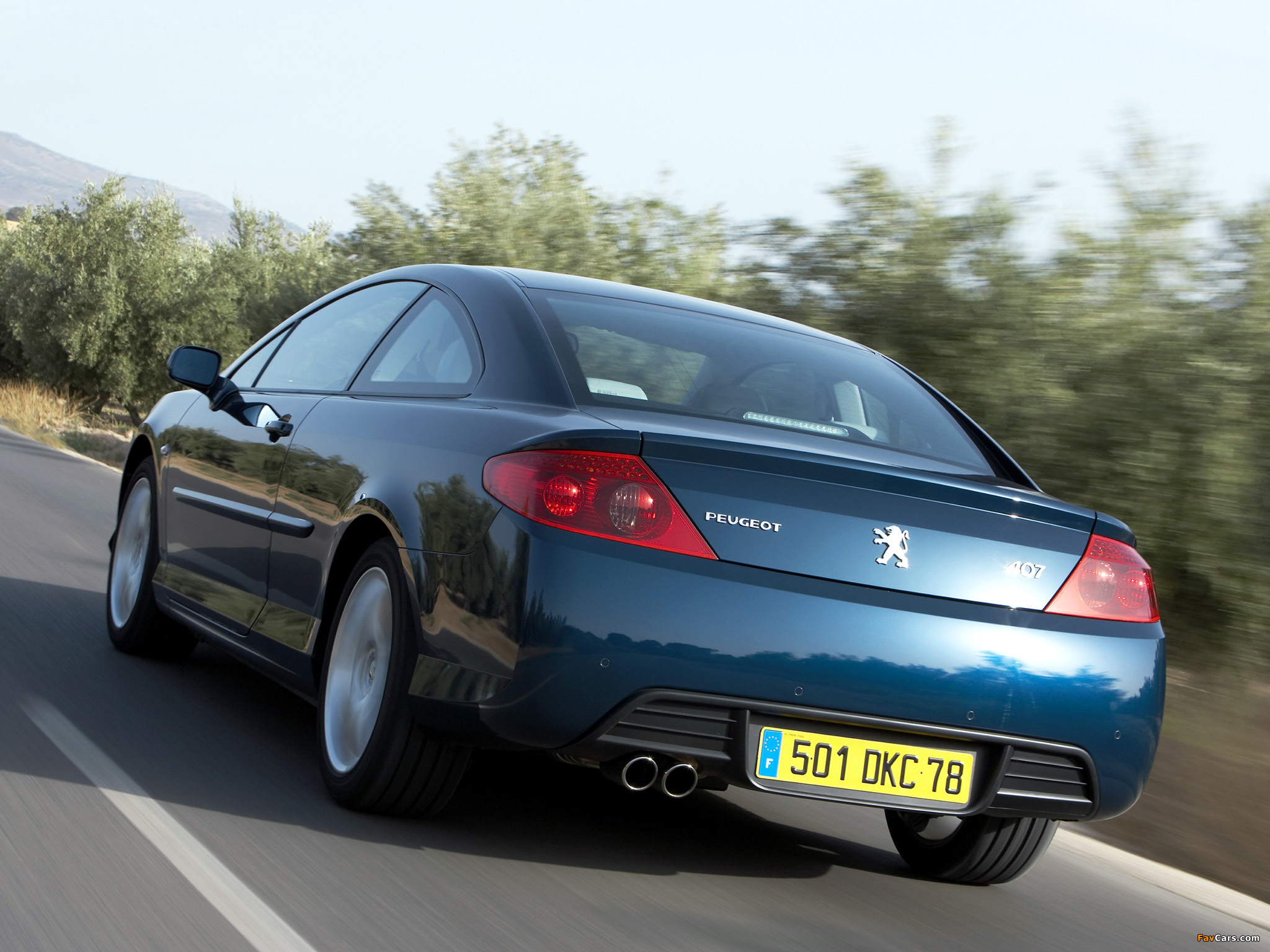 Peugeot 407 Coupe 2005–10 images (2048 x 1536)