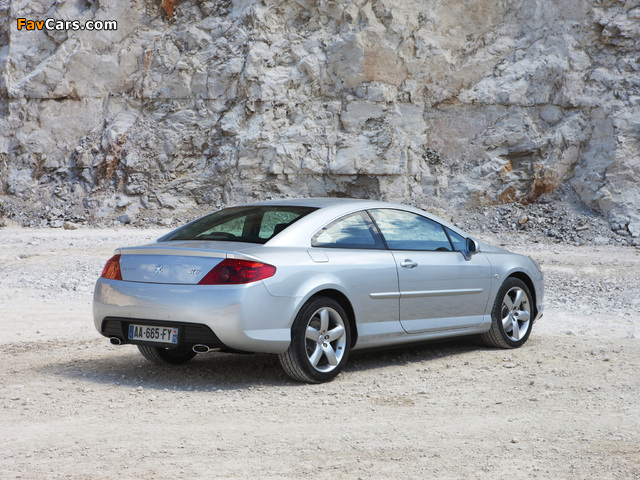 Peugeot 407 Coupe 2005–10 images (640 x 480)