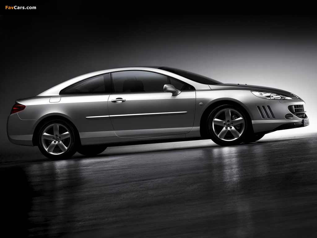 Peugeot 407 Coupe 2005–10 images (1024 x 768)