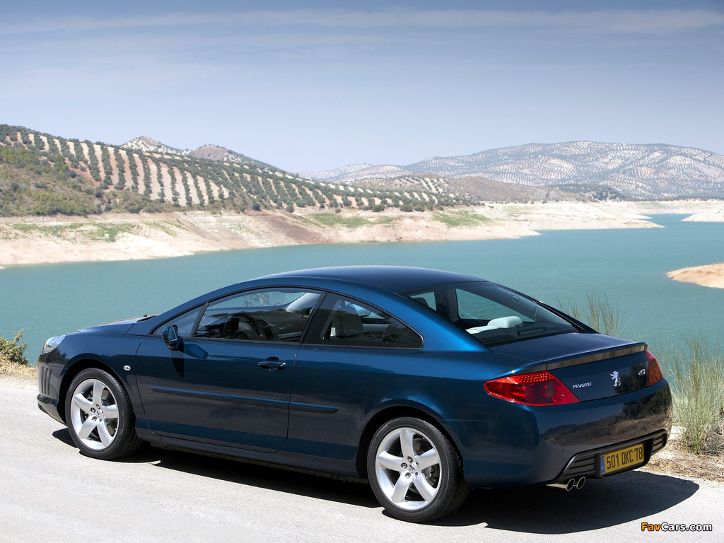 Peugeot 407 Coupe 2005–10 images (1024 x 768)