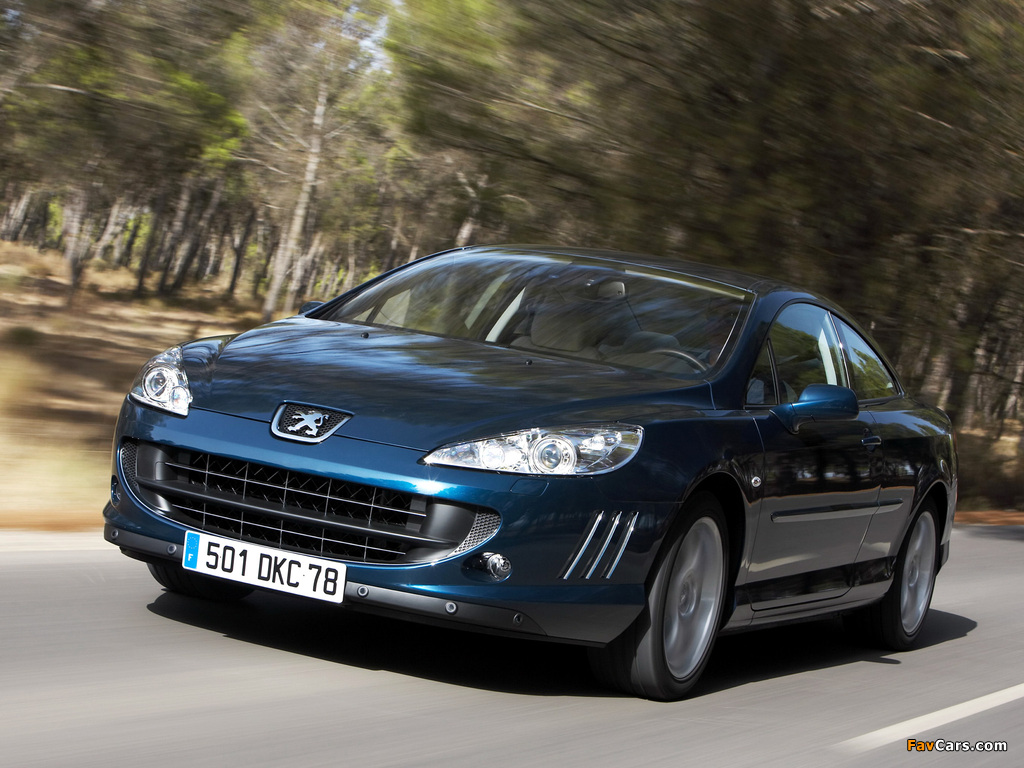 Peugeot 407 Coupe 2005–10 images (1024 x 768)