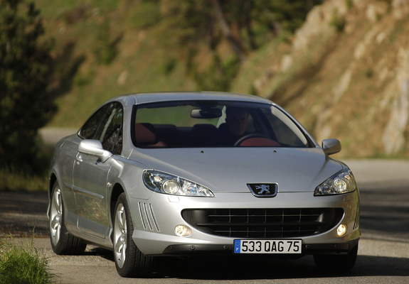 Peugeot 407 Coupe 2005–10 photos