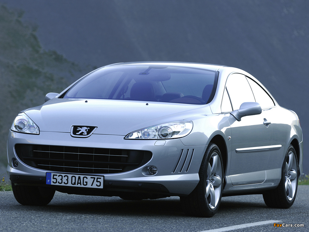Peugeot 407 Coupe 2005–10 pictures (1024 x 768)