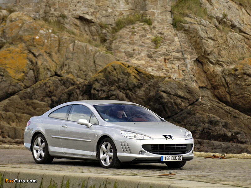 Peugeot 407 Coupe 2005–10 pictures (800 x 600)