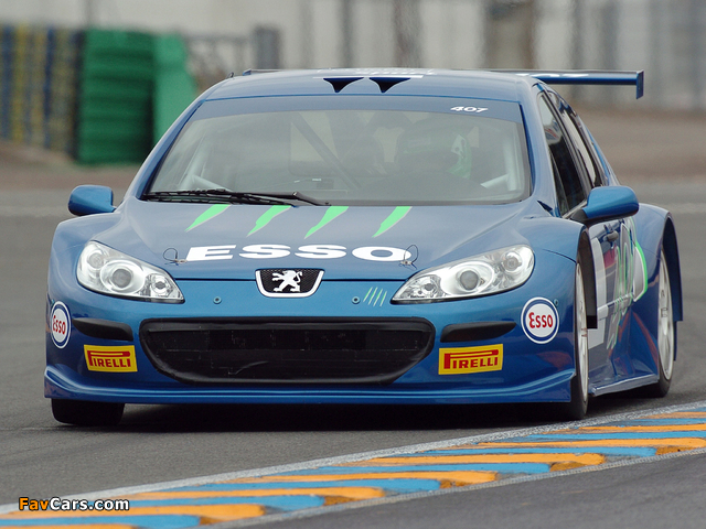 Peugeot 407 Silhouette 2005–11 wallpapers (640 x 480)