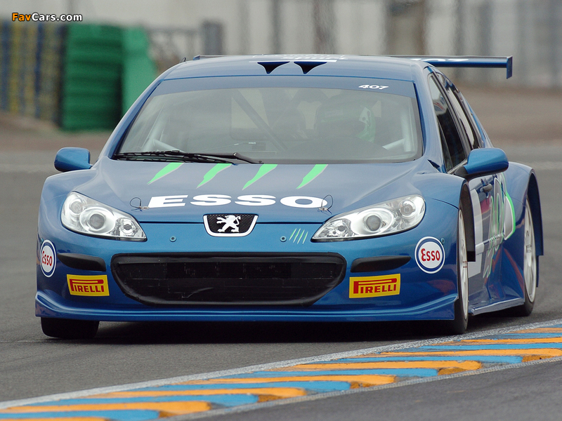 Peugeot 407 Silhouette 2005–11 wallpapers (800 x 600)
