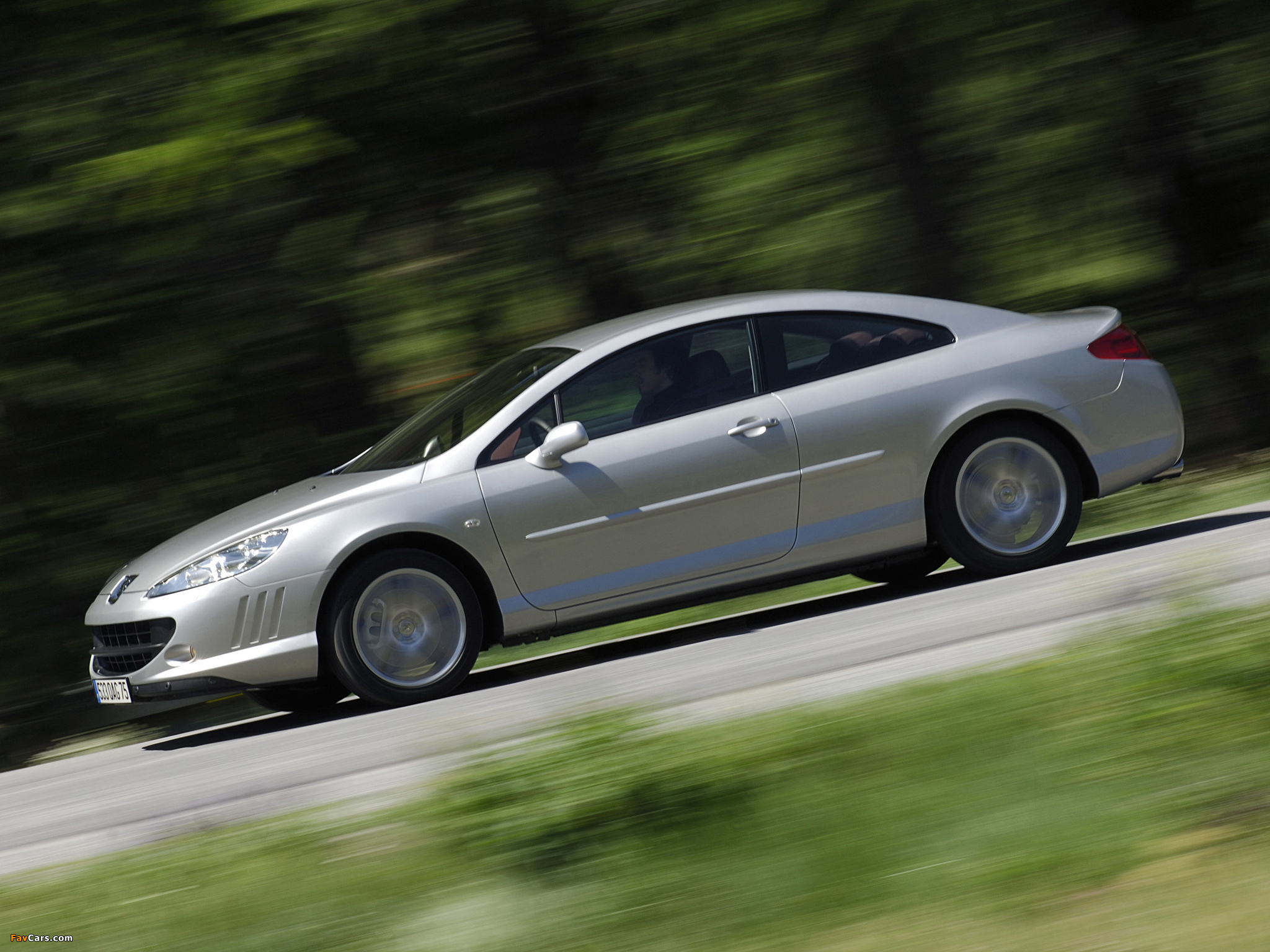 Peugeot 407 Coupe 2005–10 wallpapers (2048 x 1536)