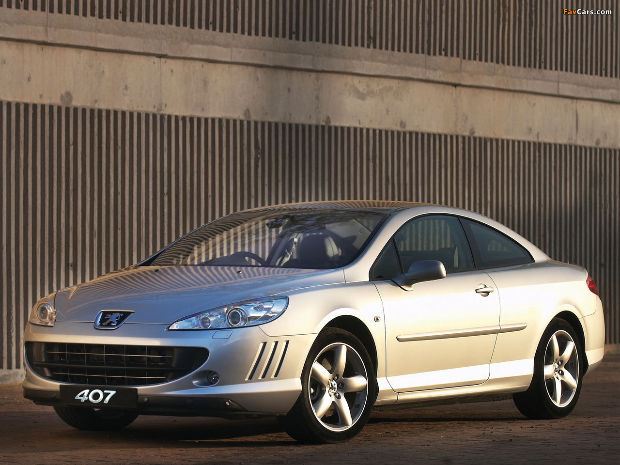 Peugeot 407 Coupé ZA-spec 2006–09 wallpapers (1280 x 960)