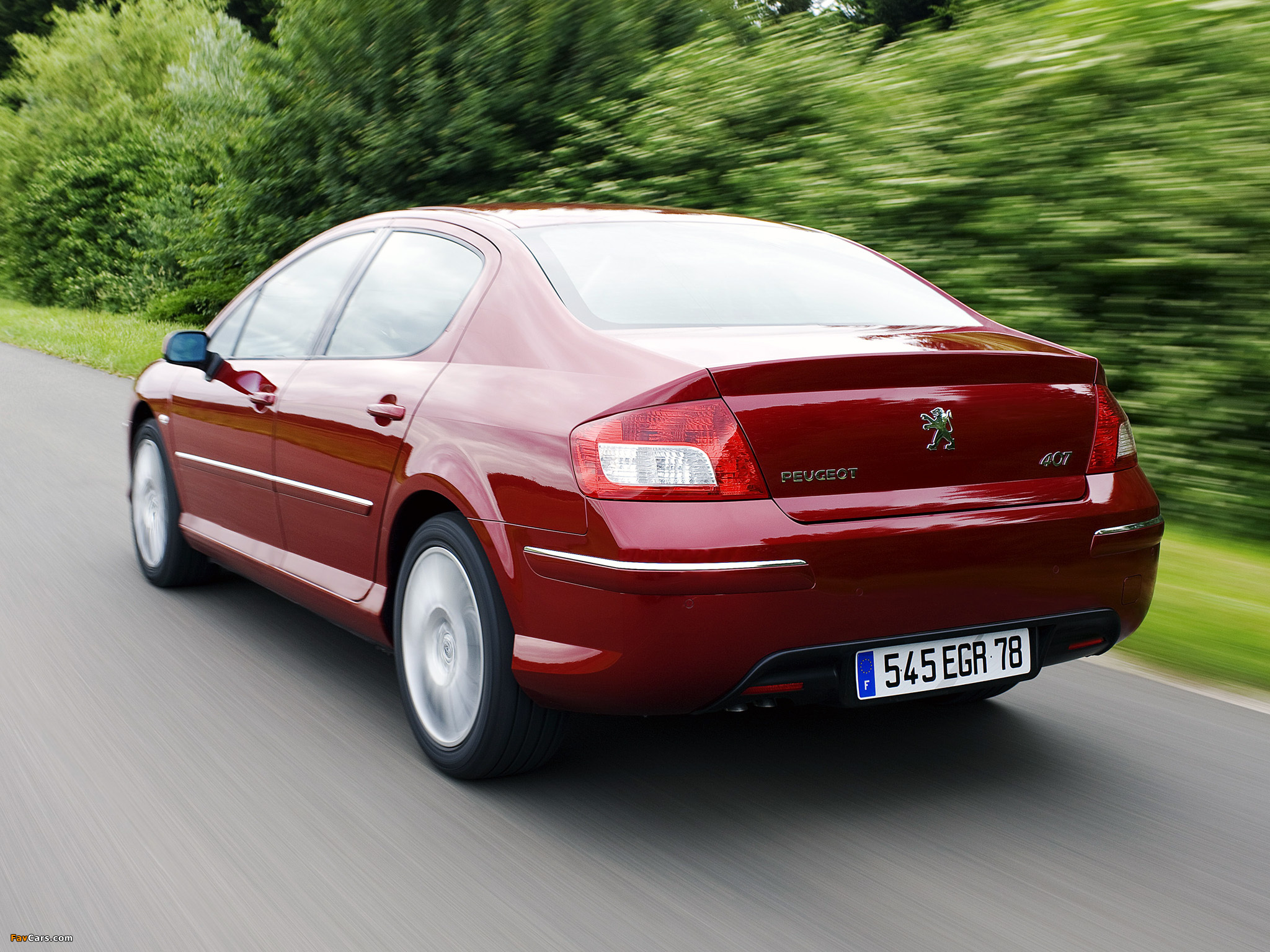 Peugeot 407 Sedan 2008–10 images (2048 x 1536)