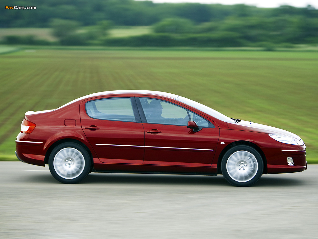 Peugeot 407 Sedan 2008–10 wallpapers (1024 x 768)